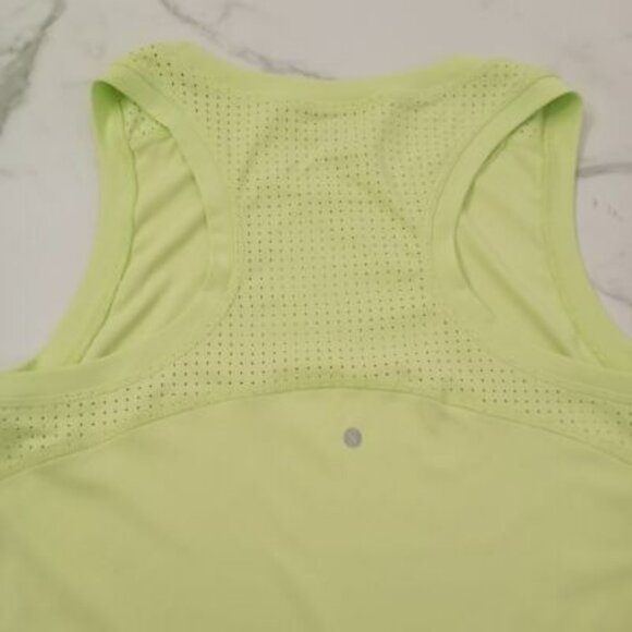 Layer8 Lime Perforated Racerback Tank Top Athletic Works Coral Plus Shorts Set L - Picture 5 of 11